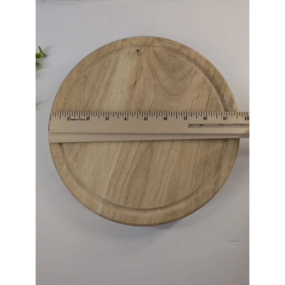WOODEN🧀Sourdough Cheese Sausage Cutting Board‎ Sliding Legacy Knives Portable